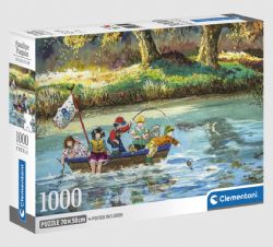 CLEMENTONI CASSE-TÊTE 1000 PIÈCES - HISTOIRE DE PÊCHE (PAULINE PAQUIN) #83015 (0425)